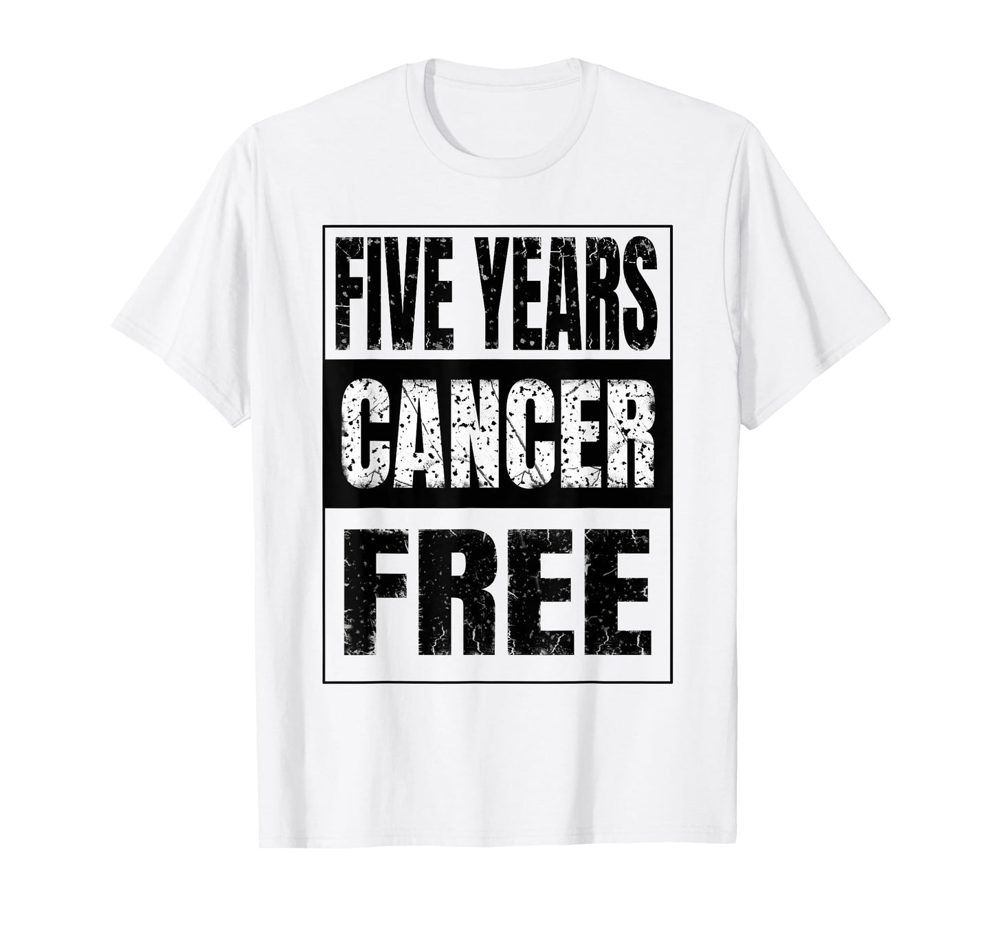 Cute Five Years Cancer Free Anti Oncology T-Shirt