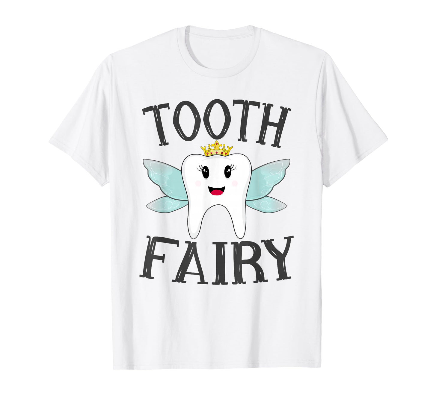 Tooth Fairy Halloween Costume for Women Girls Kids T-Shirt