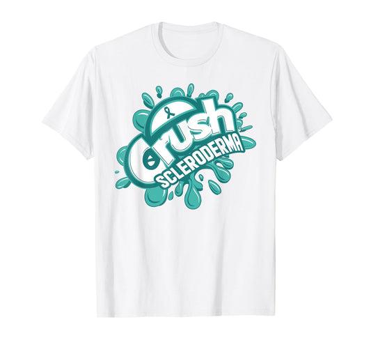 Crush Scleroderma Grafiti Scleroderma Awareness T-Shirt
