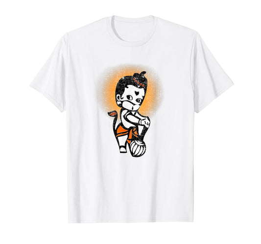 Cute Baby Lord Hanuman T-Shirt