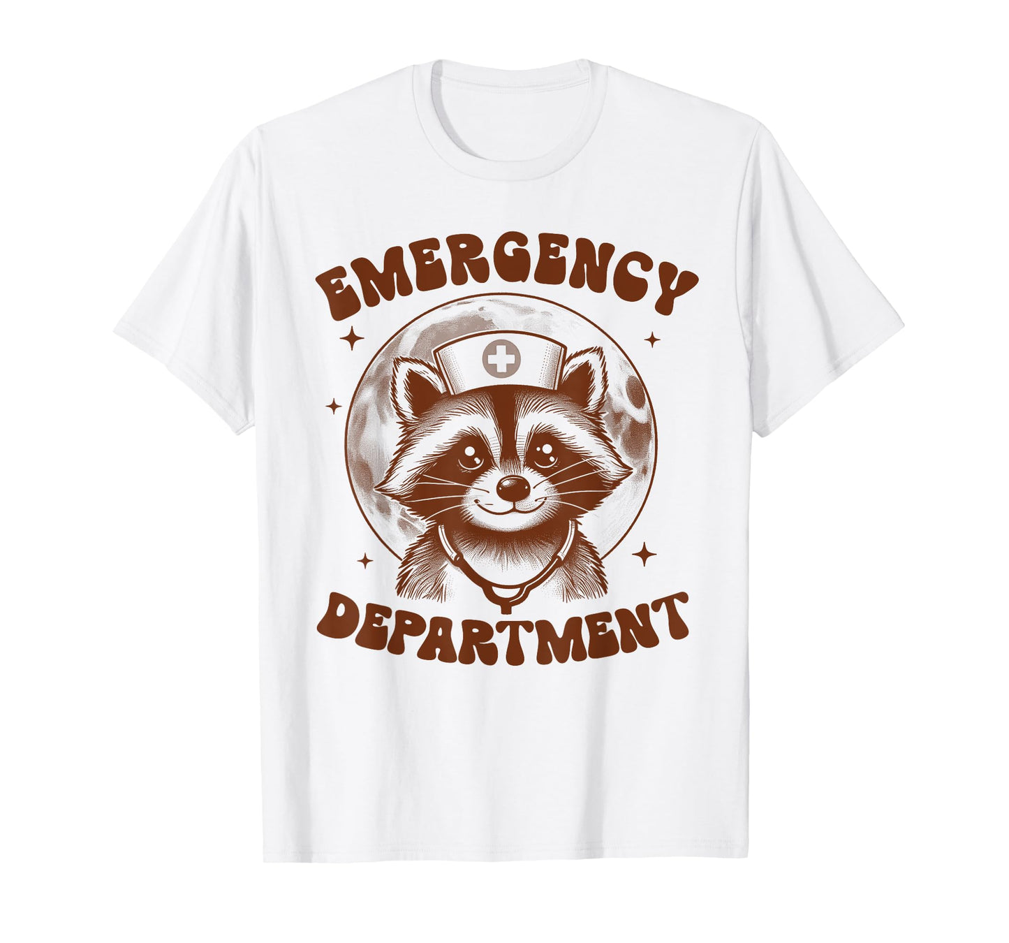 Emergency Room Nurse Racoon ER Nursing Emergency Department T-Shirt