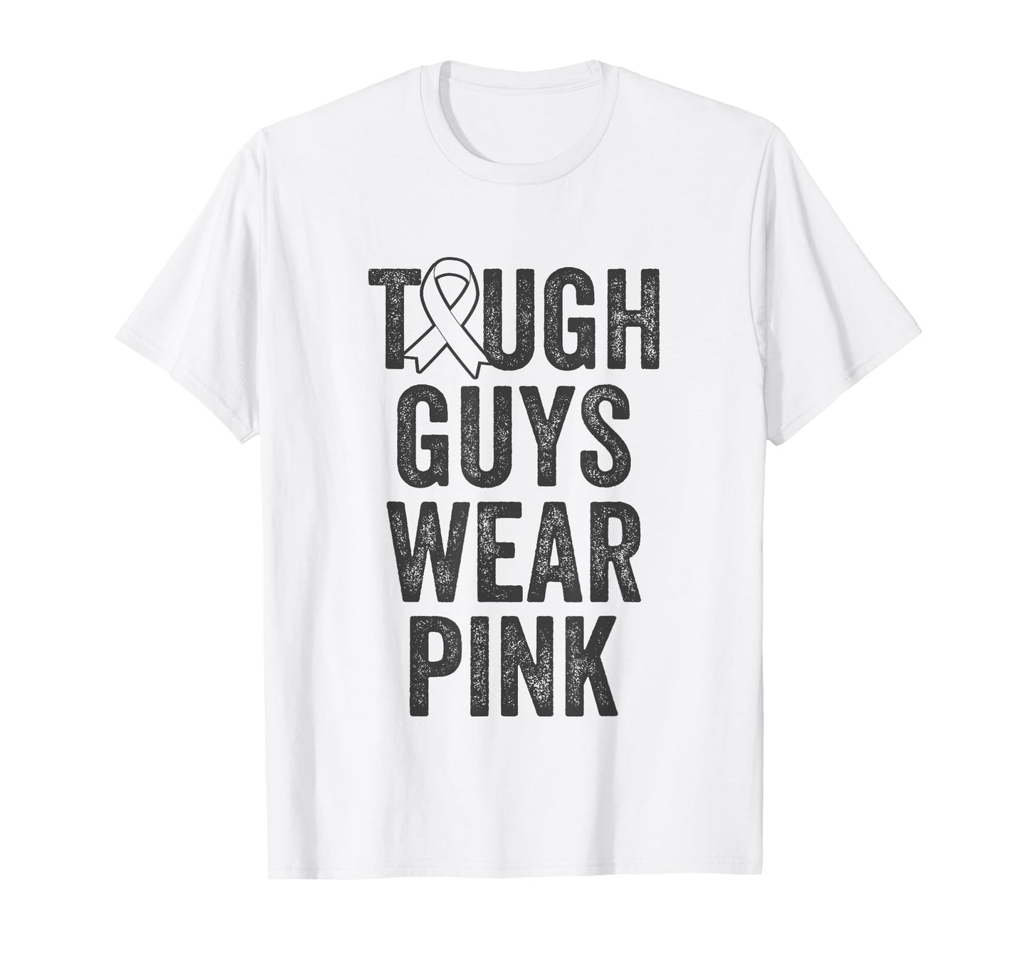 Tough Guys Wear Pink in October for Breast Cancer Awareness T-Shirt
