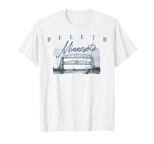 DULUTH MINNESOTA MN Aerial Lift Bridge Lake Superior T-Shirt