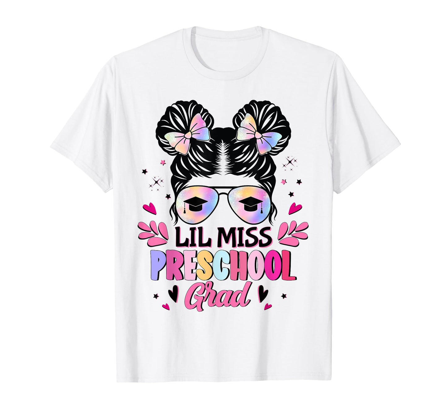 Lil Miss Preschool Grad Graduation Last Day Of Preschool T-Shirt