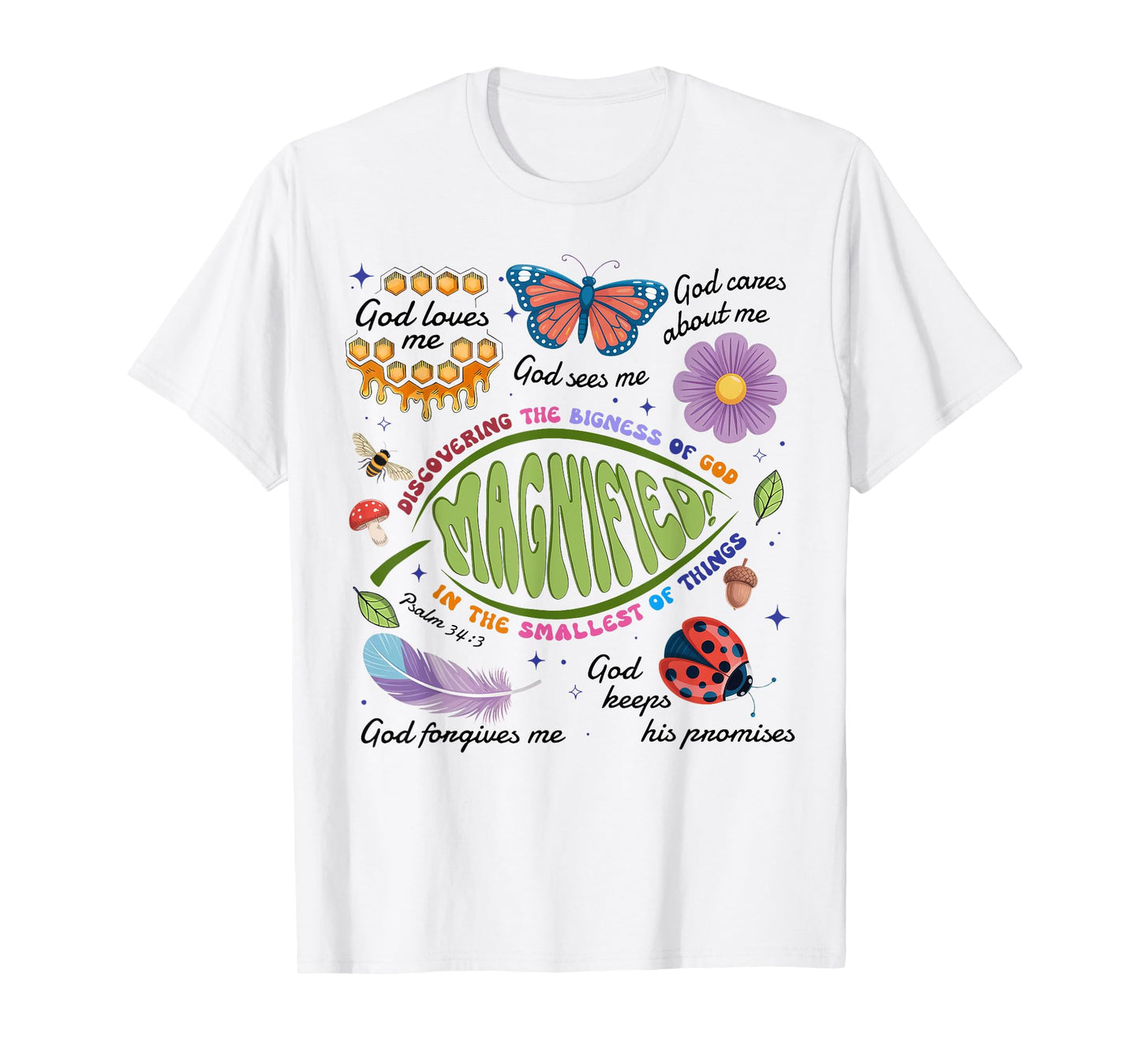 VBS 2025 Magnified Smallest Insects Adventure VBS Bible T-Shirt