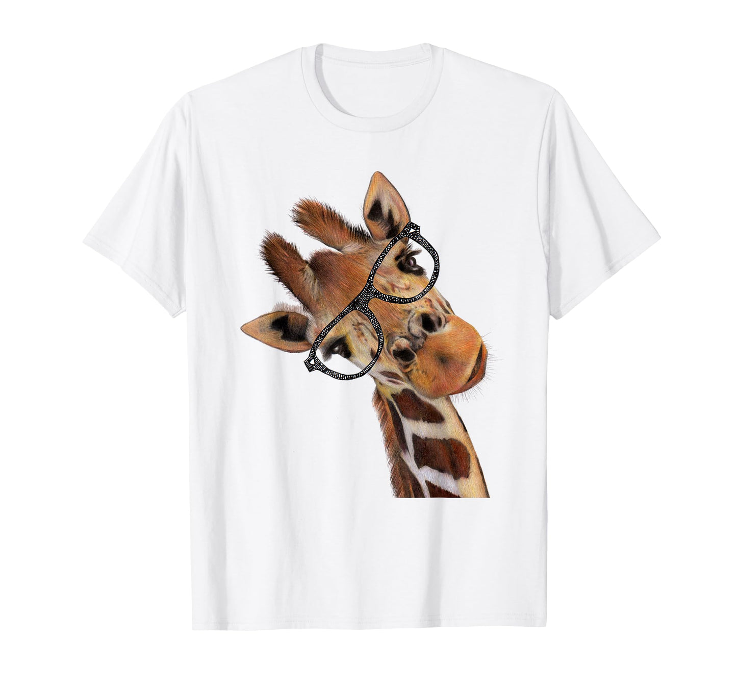 Good Time Hipster Giraffe T-Shirt Men's Women's Children's T-Shirt