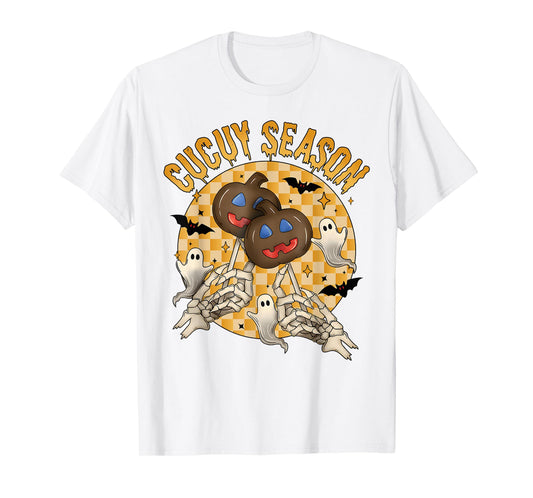 Cucuy Season Funny Skeleton Hands Halloween T-Shirt