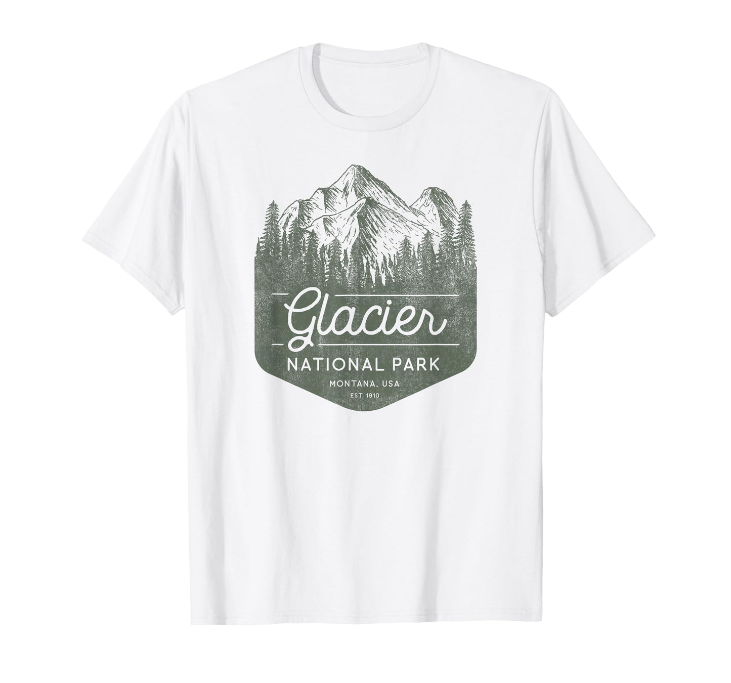 Glacier National Park Shirt - Montana T-Shirt T-Shirt