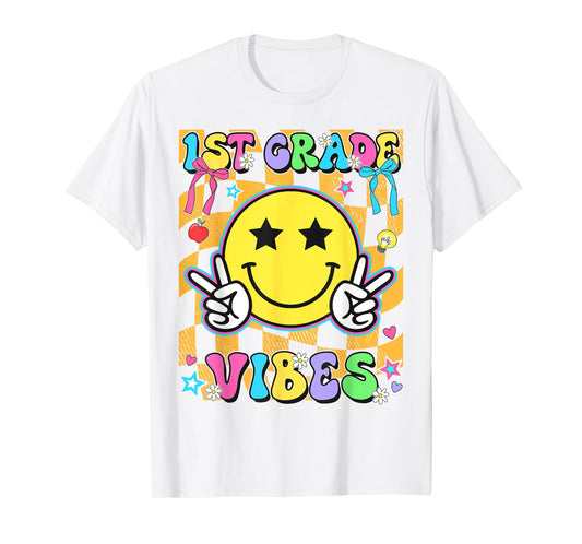 Cute First Grade Teacher 1st Grade Boys Girls Back to School T-Shirt