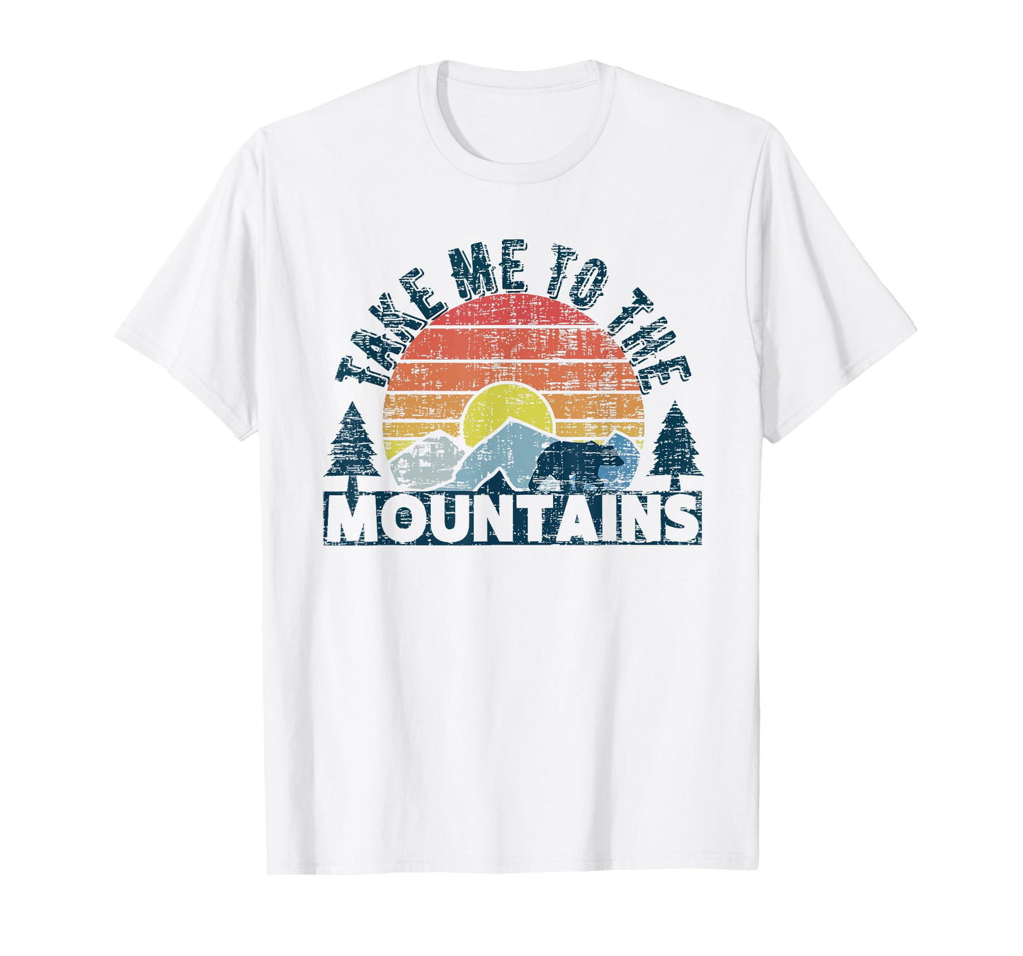 Vintage Take Me to the Mountains Adventure T-Shirt