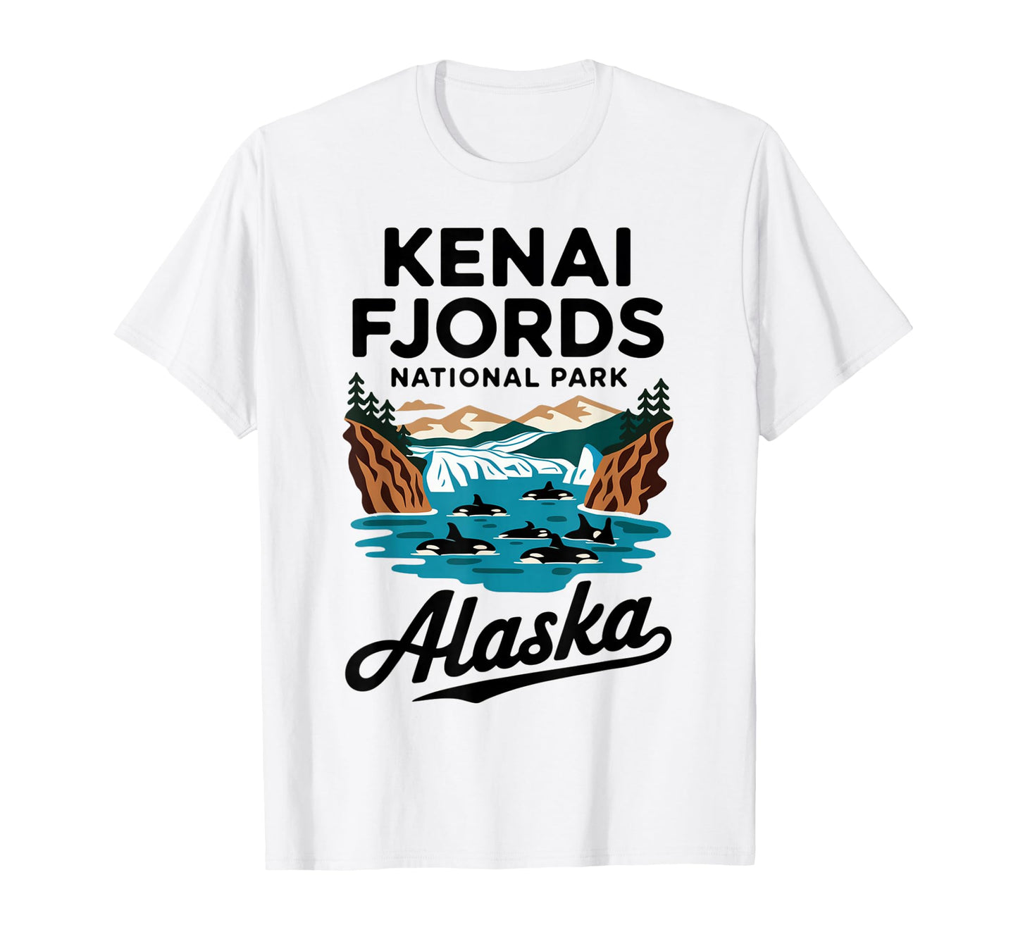 Kenai Fjords National Park Alaska Adventure T-Shirt