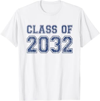 Class Of 2032 Retro Class Shirt T-Shirt