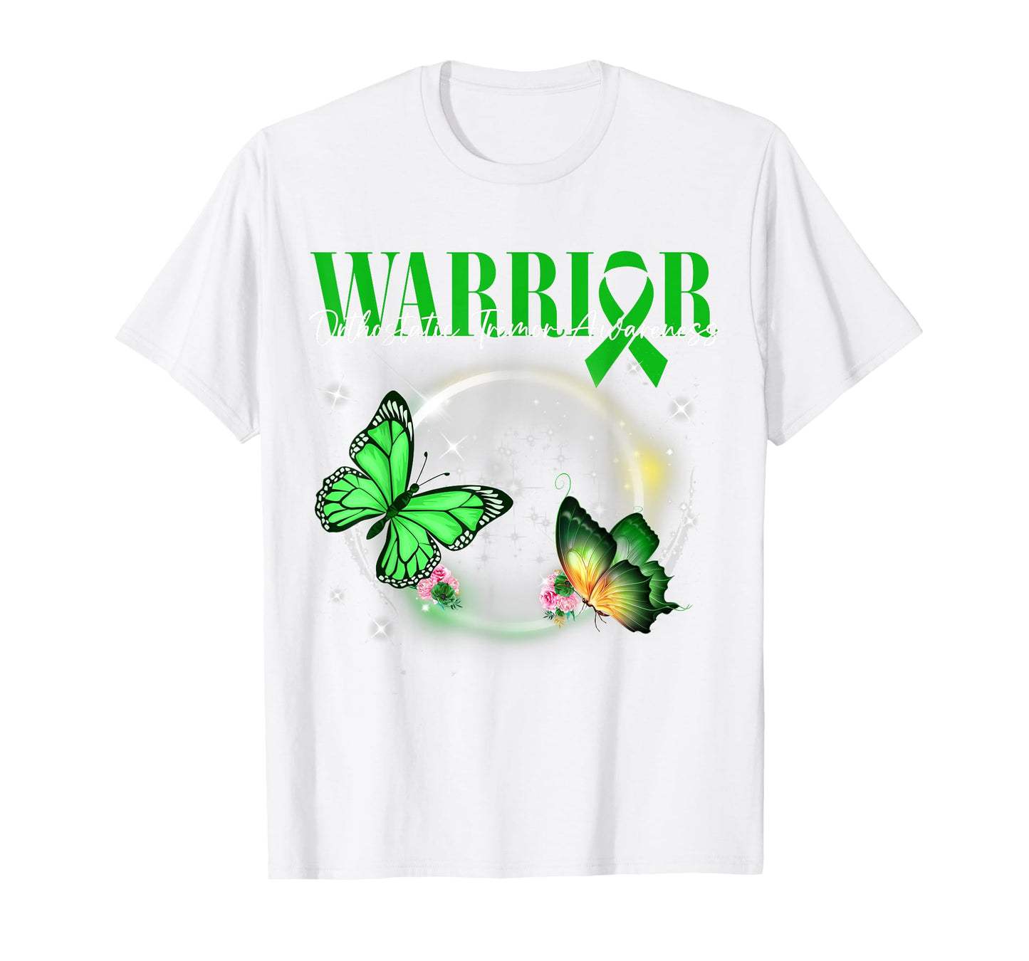 Orthostatic Tremor Awareness Warrior Survivor Butterflies T-Shirt