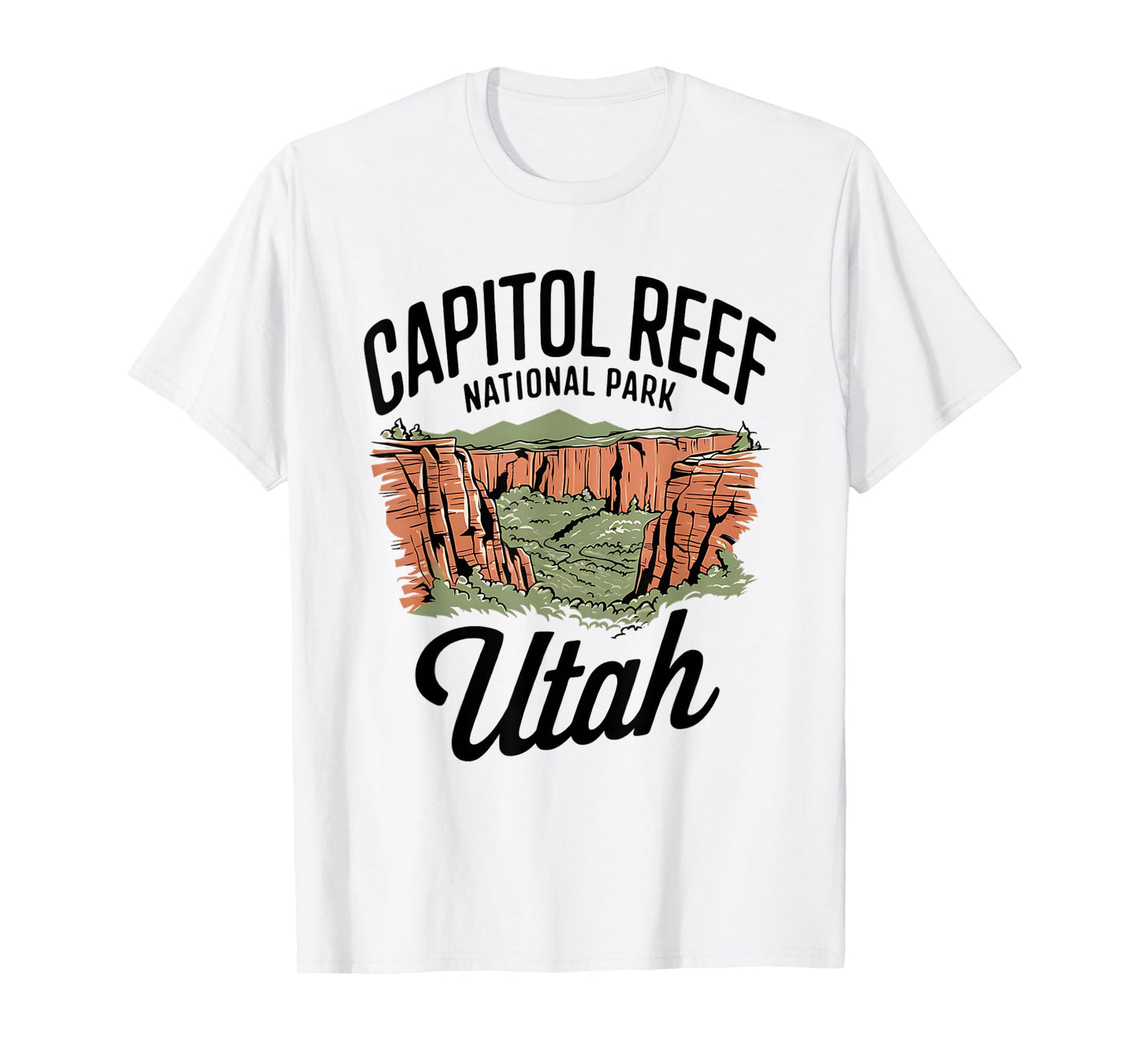 Stunning Utah Capitol Reef National Park T-Shirt