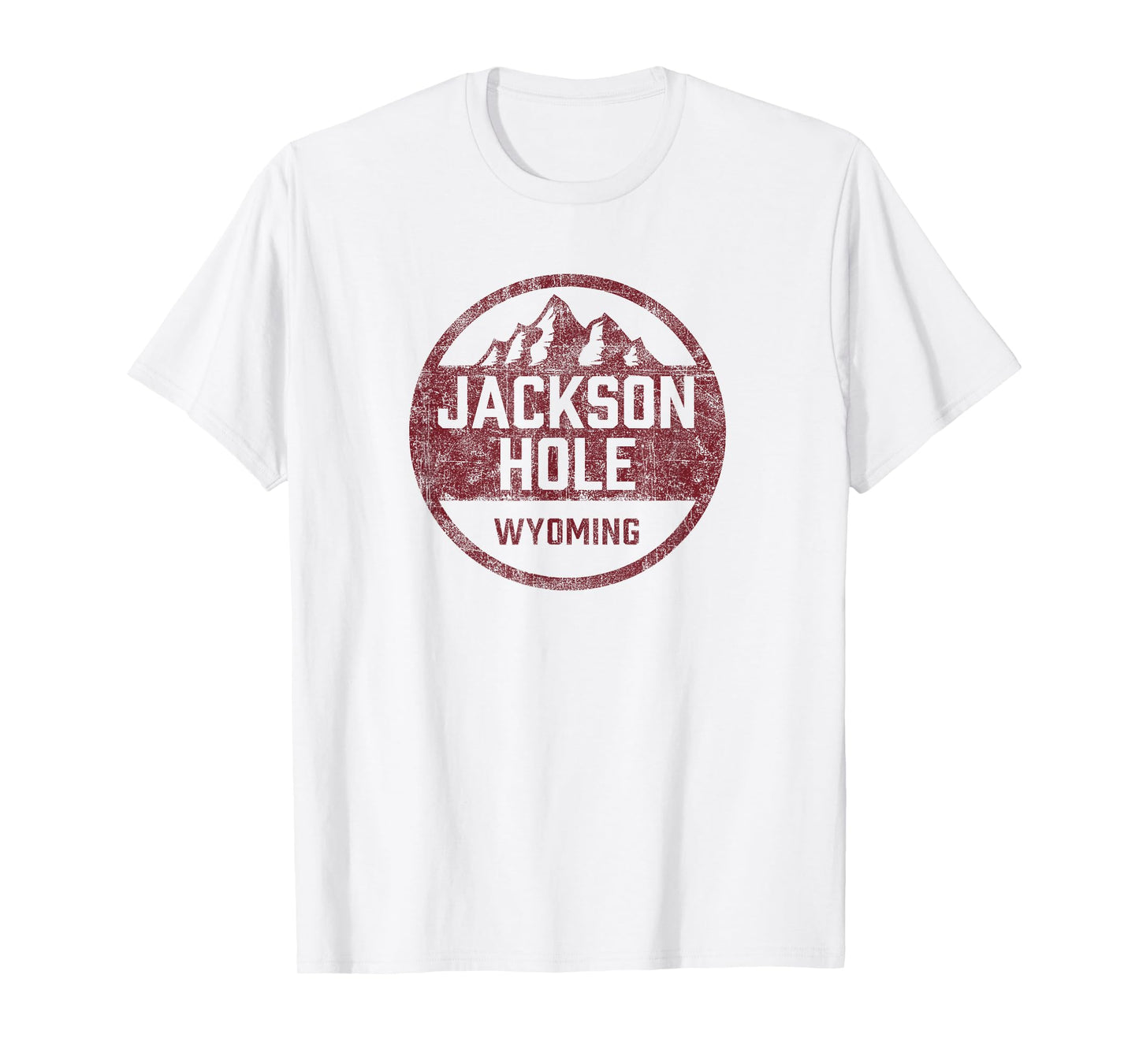 Retro Jackson Hole Wyoming Grand Teton Vintage Womens Mens T-Shirt