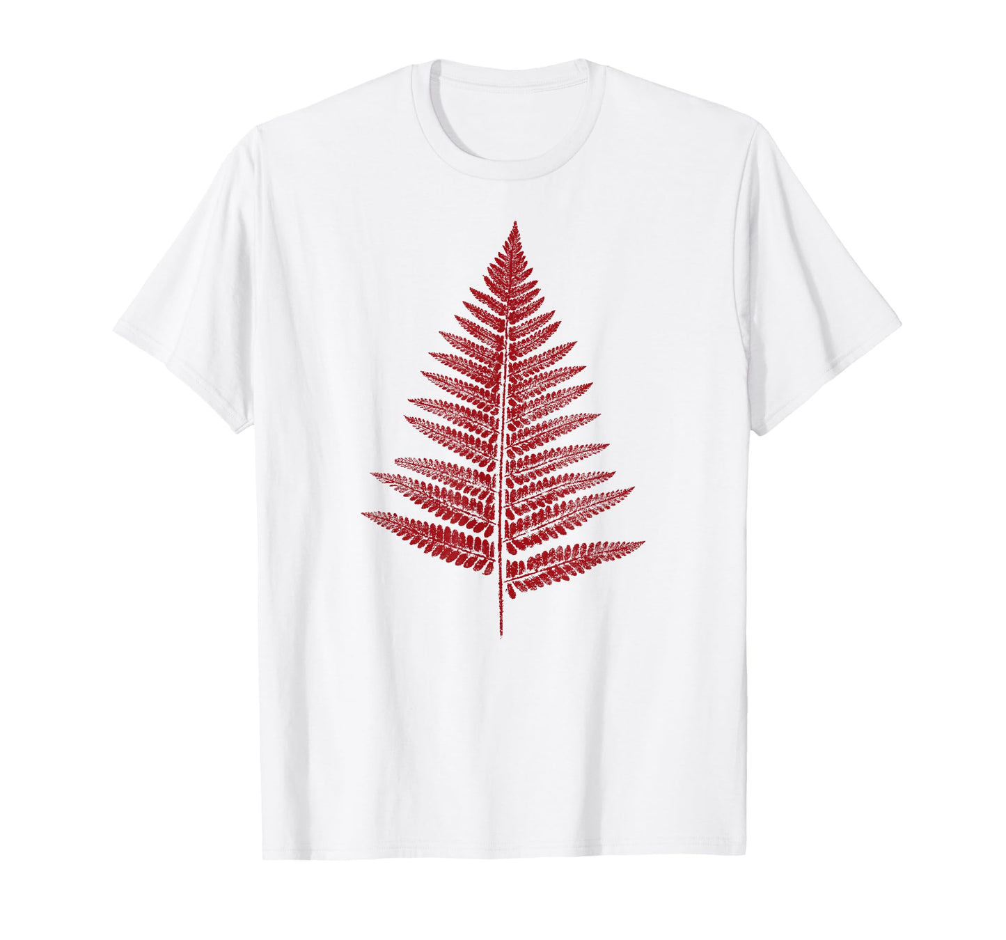 Fern Leaf / Nature & Forest - Leaves Stamp Graphic BOTANICAL T-Shirt
