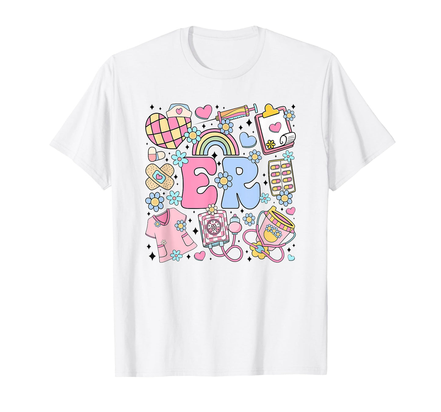 ER Nurse Stuff Emergency Room Nurse Emergency Department T-Shirt