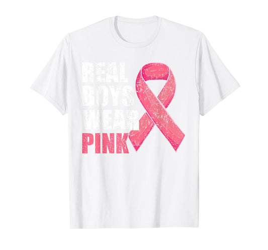 breast cancer shirt for boys kids toddlers T-Shirt