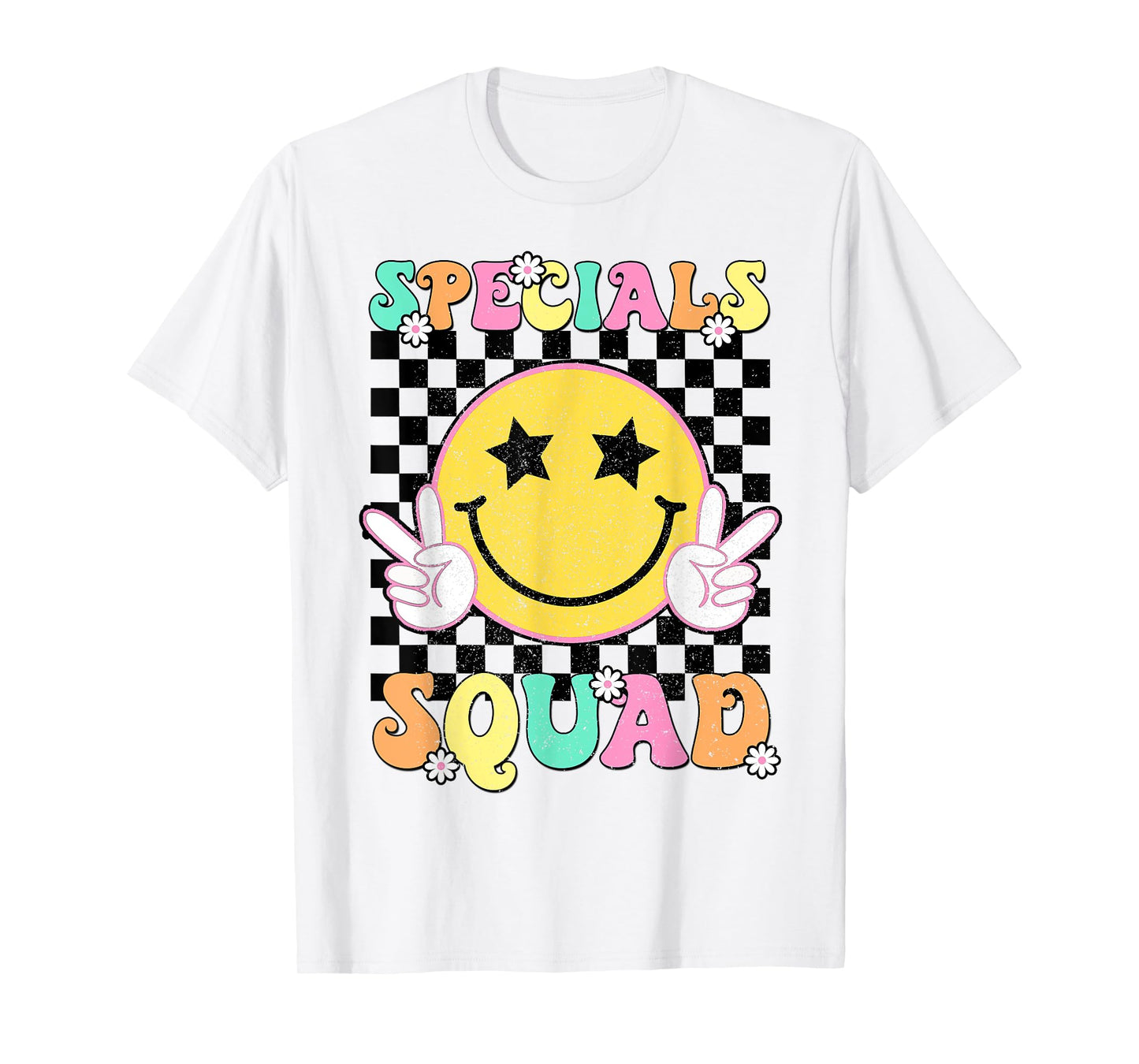 Retro Specials Squad Art Music PE Tech Teacher Team Specials T-Shirt