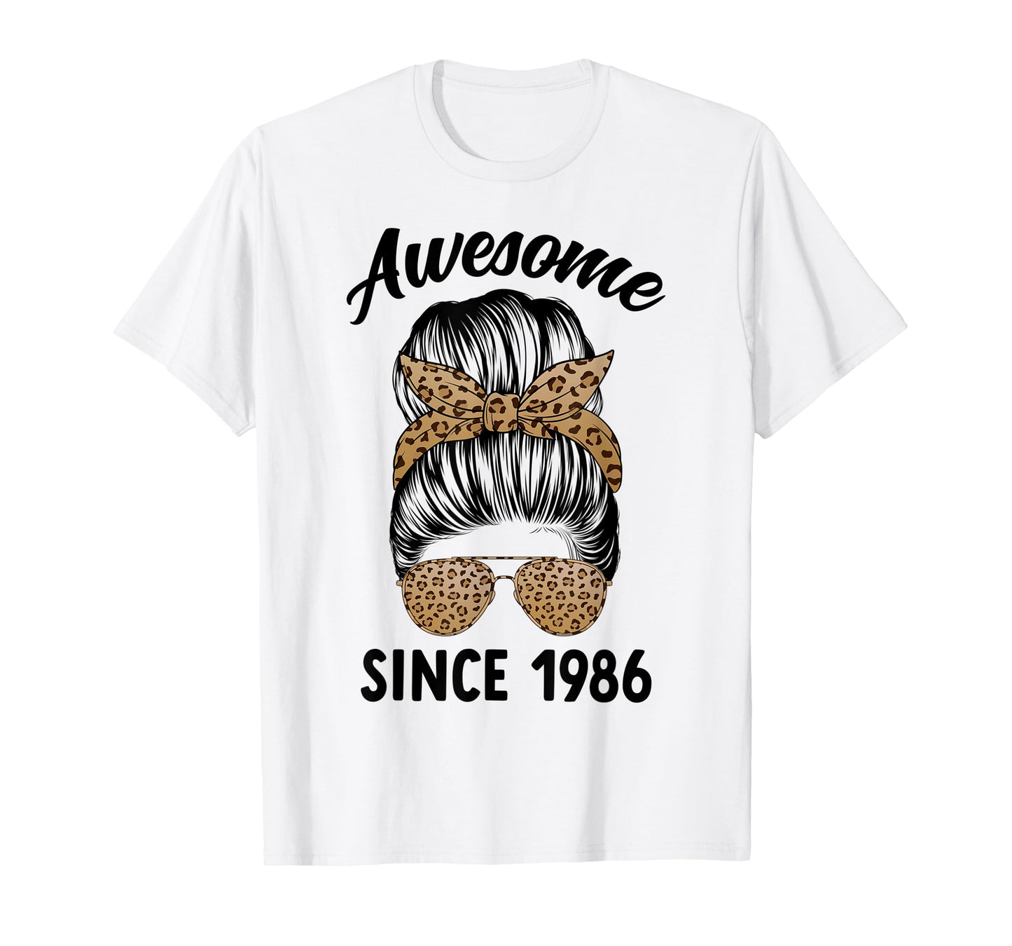 Awesome Since 1986 Women 37 Years Old 37th Birthday T-Shirt