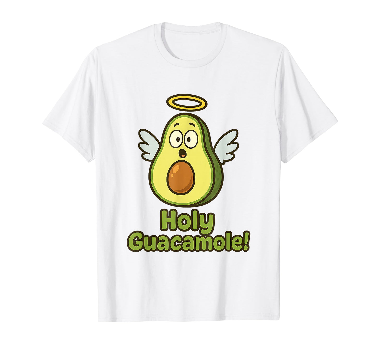 Holy Guacamole Funny Avocado Pun Cute Mexican Food Lovers T-Shirt