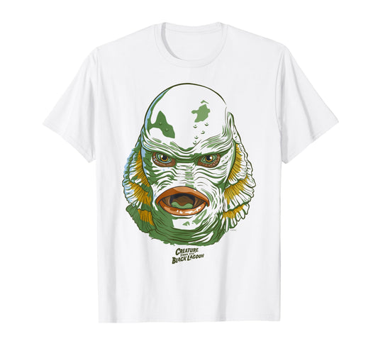 Universal Monsters Creature from the Black Lagoon Big Face T-Shirt