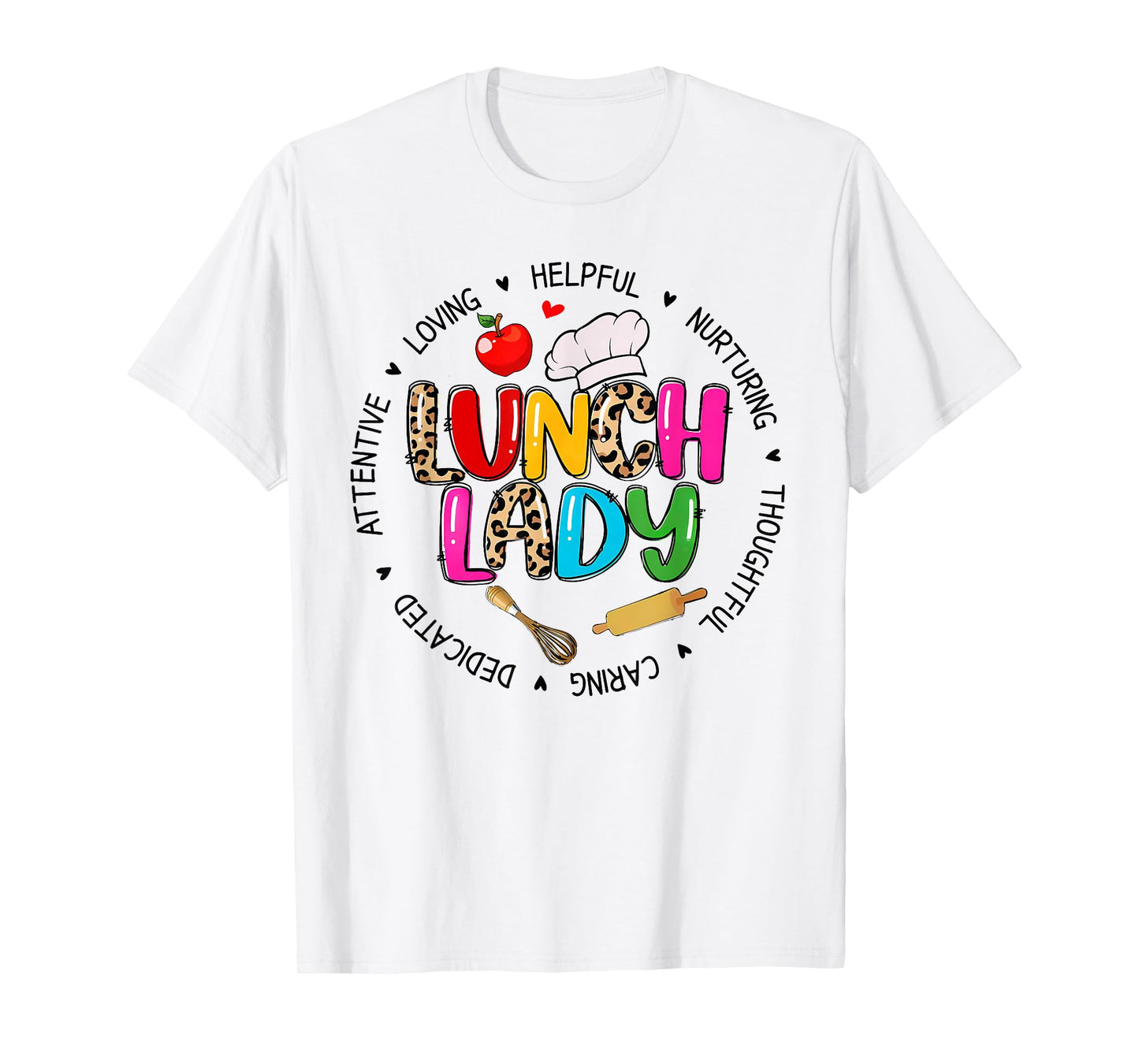 Lunch Lady Cafeteria Crew First Day Of School Back To School T-Shirt
