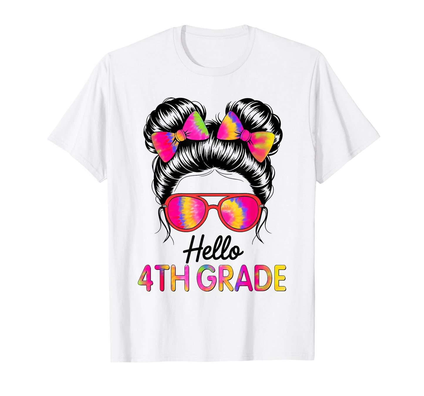 Hello 4th Grade Girls Teacher Back To School Team 4th Grade T-Shirt