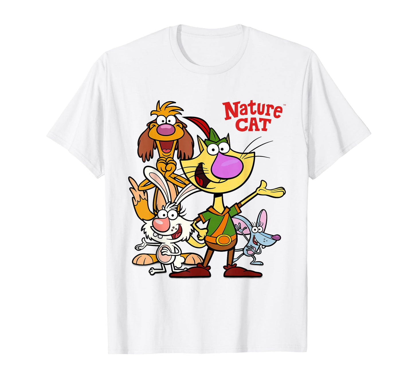 Nature Cat and Friends T-Shirt T-Shirt