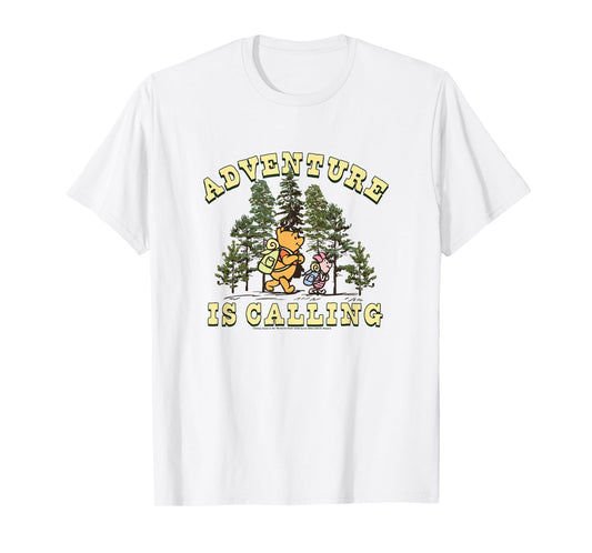 Disney Winnie The Pooh & Piglet Adventure Is Calling T-Shirt