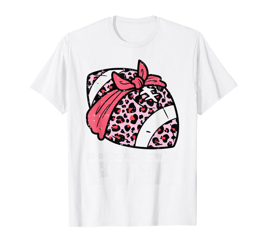 October We Wear Pink Football Breast Cancer Awareness Women T-Shirt