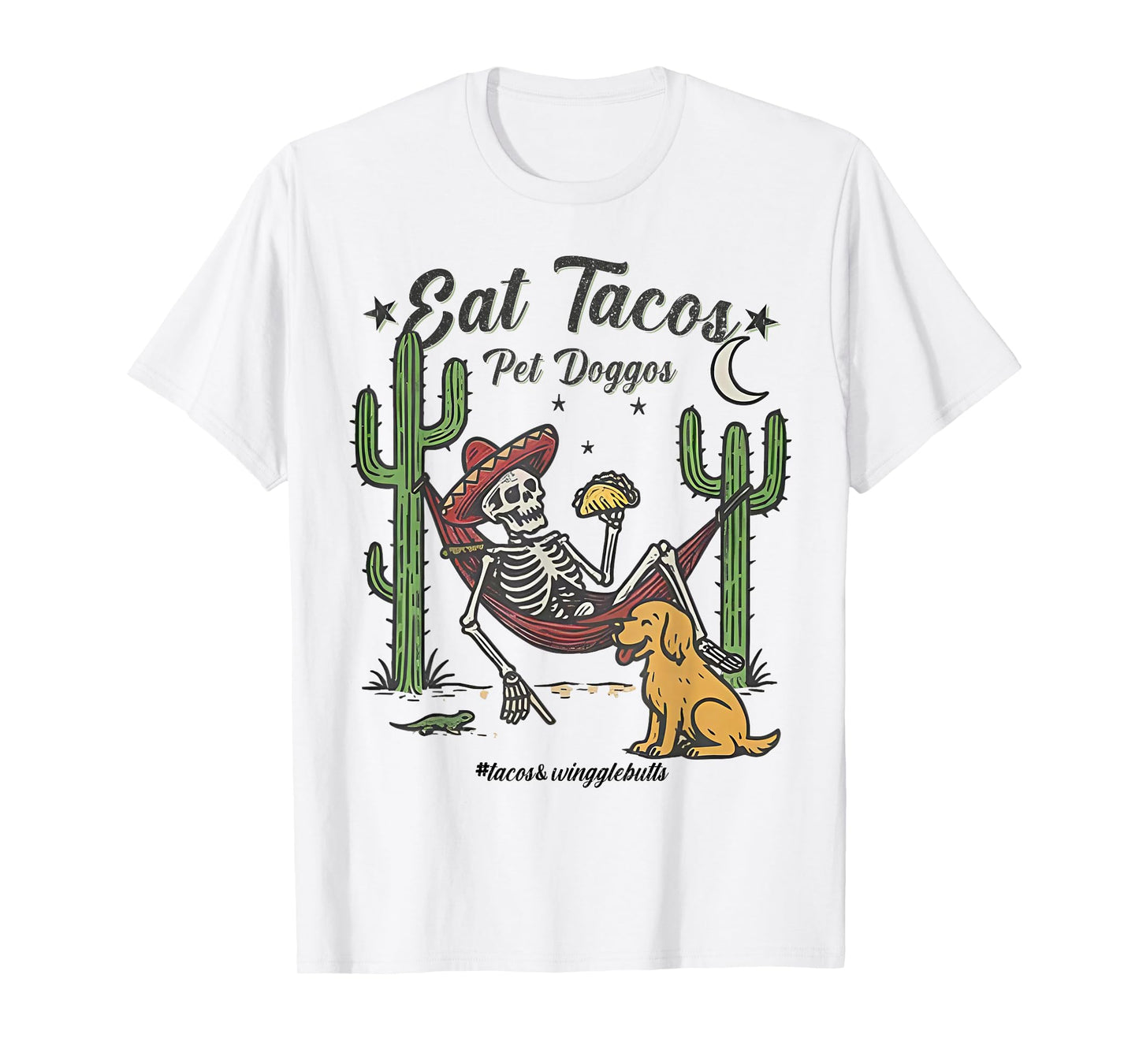 Eat Tacos Pet Doggos T-Shirt