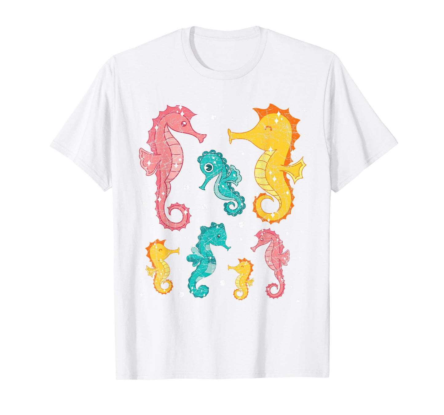 Underwater Sea Creature Fish Ocean Animal Seahorse T-Shirt
