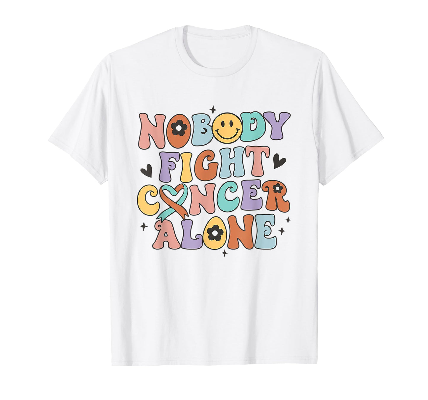 Oncology Nurse Graduation Groovy Boho Retro Onc RN T-Shirt