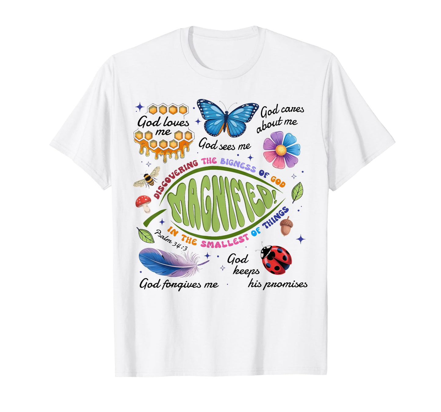 VBS 2025 Magnified Smallest Insects Adventure VBS Bible T-Shirt