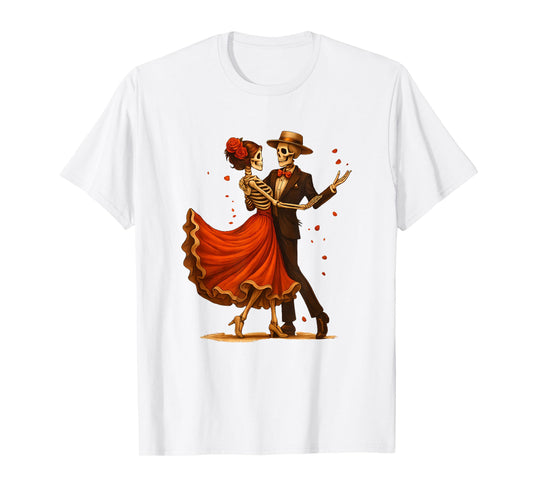 Dia de Los Muertos Dancing Skeleton Day of The Dead T-Shirt