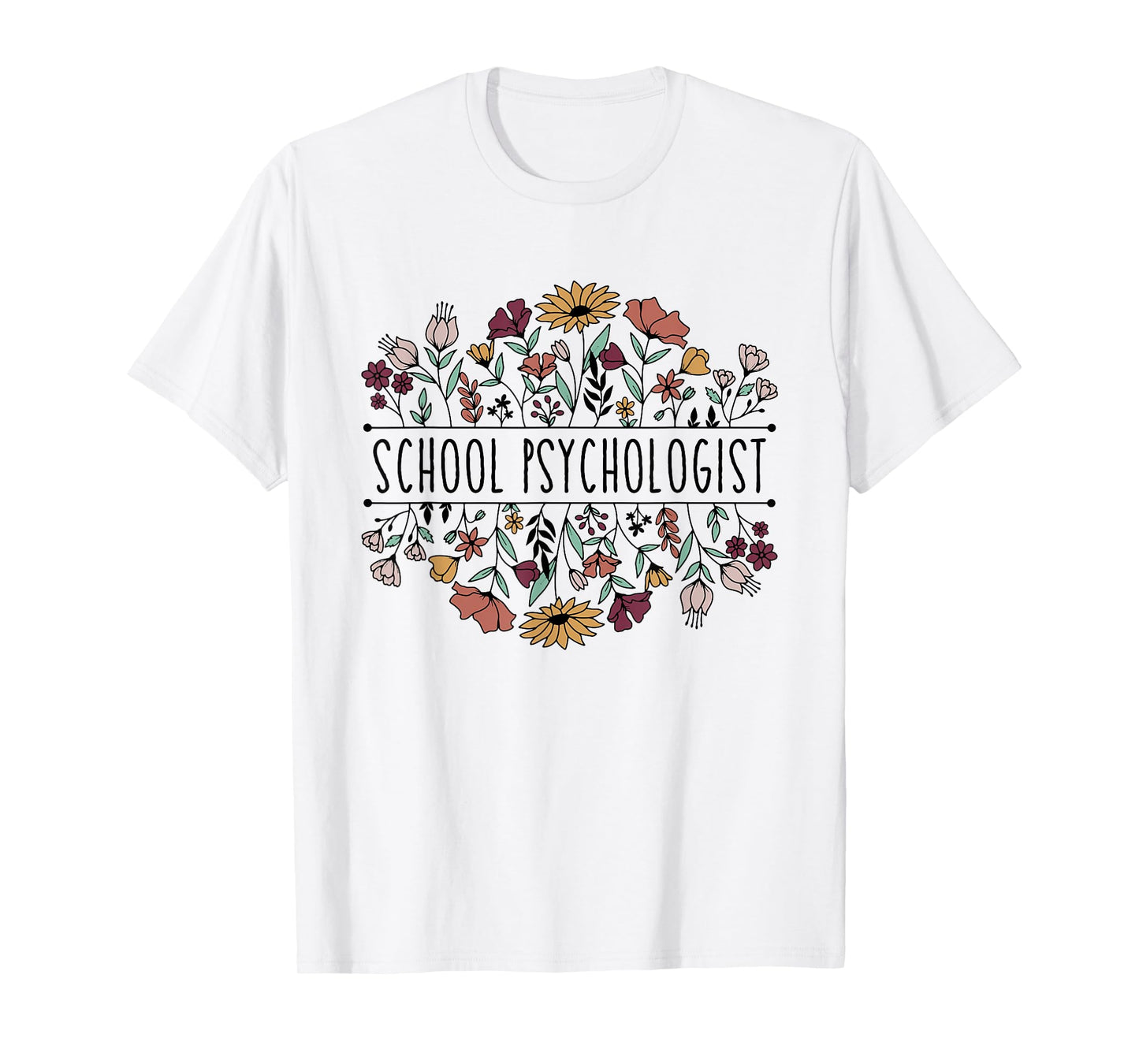 School Psychologist Psychology Teacher Appreciation T-Shirt
