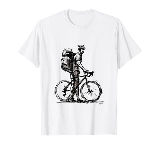 CYCLING BICYCLE FUNNY GRAVEL BIKEPACKING BACKPACK TRAVEL III T-Shirt
