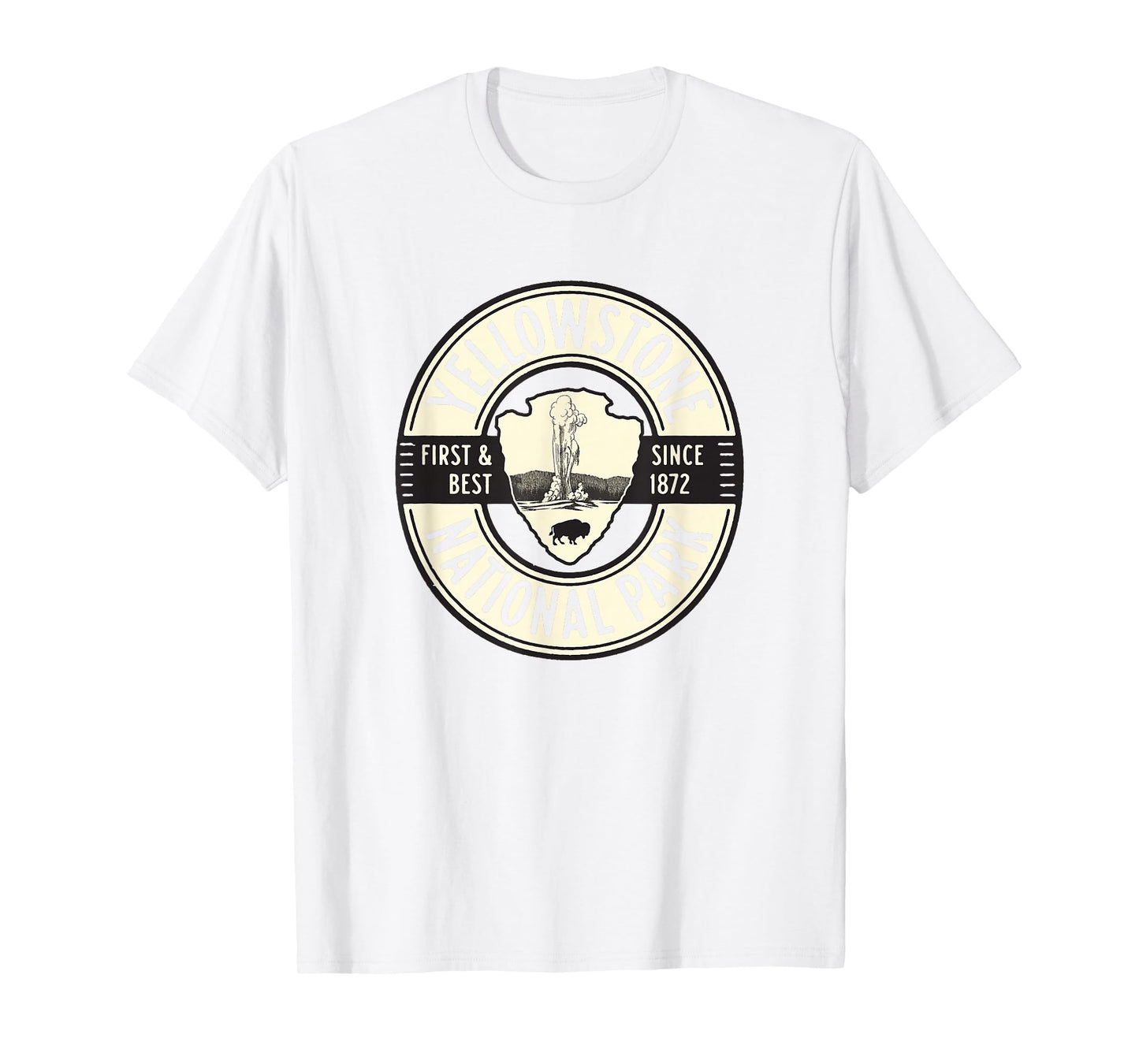 Yellowstone National Park Old Faithful Graphic T-Shirt