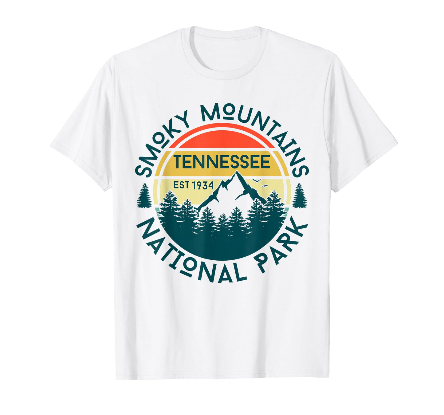 Great Smoky Mountains National Park Tennessee Nature Hiking T-Shirt