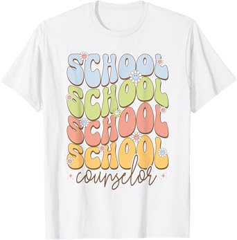School Counselor Teacher Back To School Counseling T-Shirt