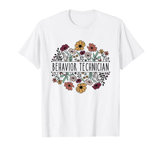 Behavior Technician Behavioral Tech Registered Behavior T-Shirt