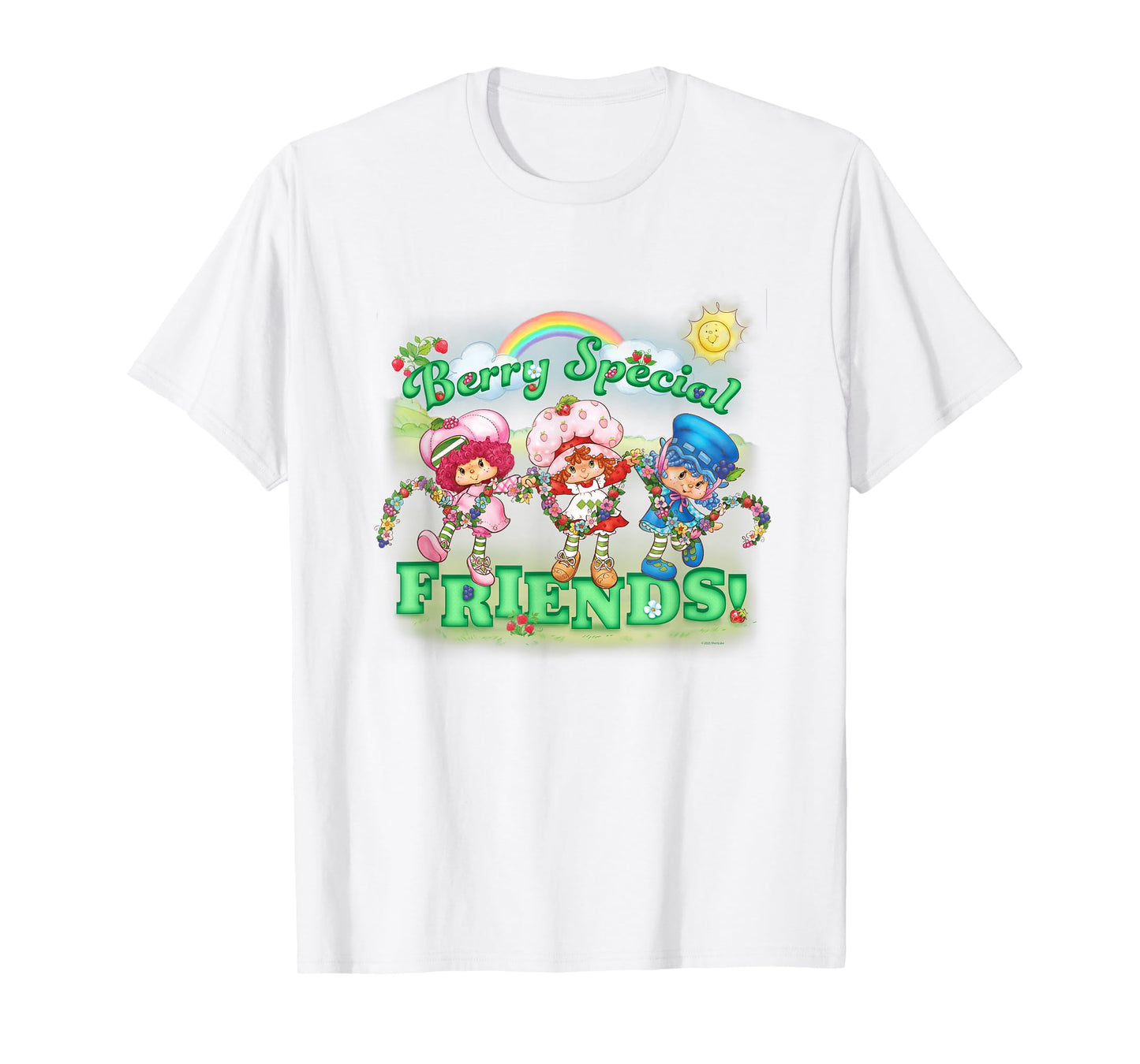 Strawberry Shortcake Berry Special Friends Floral T-Shirt