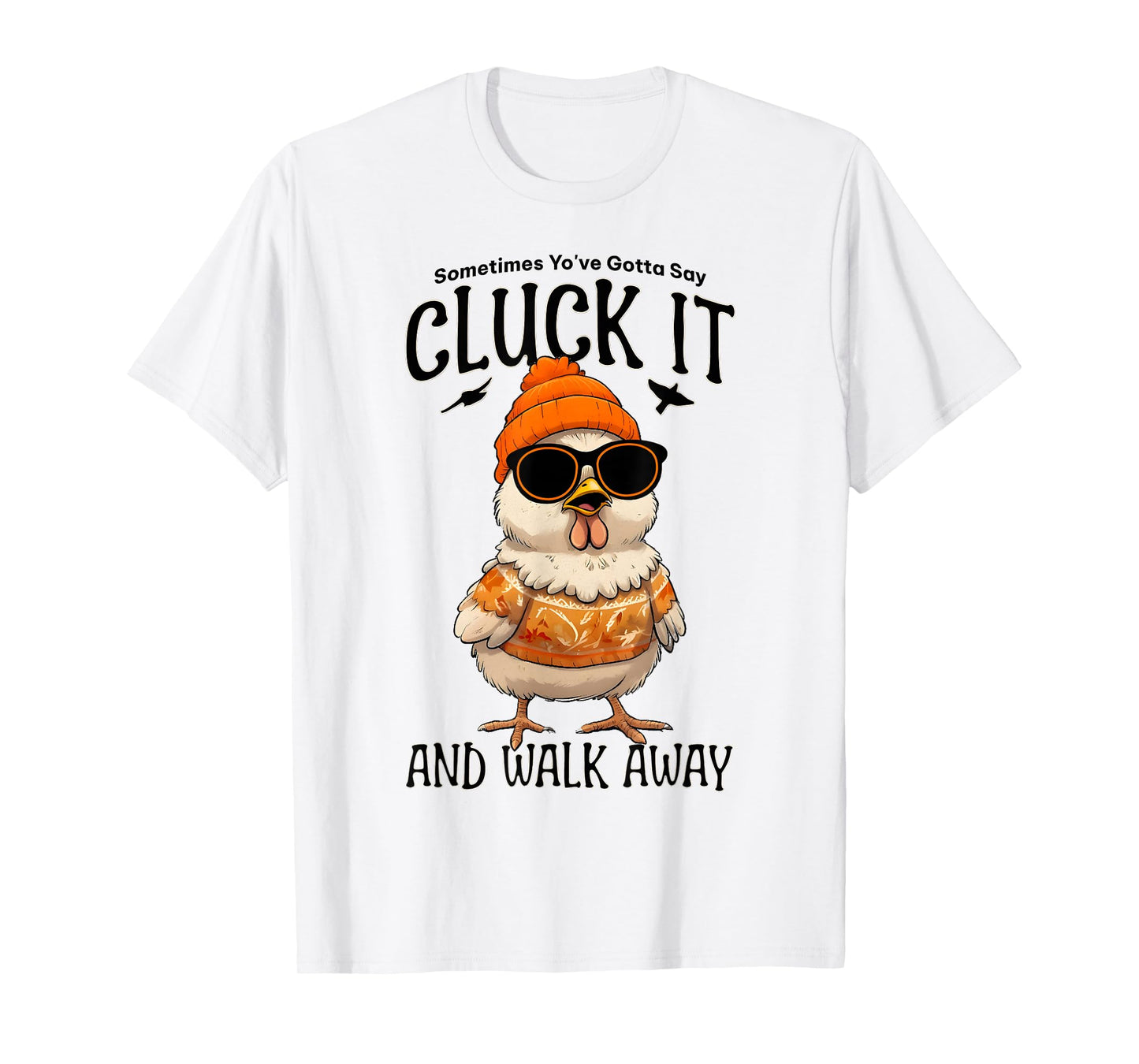 Animal Lover Educational Chicken Game F-CAW-F Rooster Meme T-Shirt