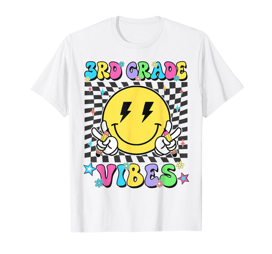 3rd Grade For Girls Boy Teacher Third Grade Back to School T-Shirt