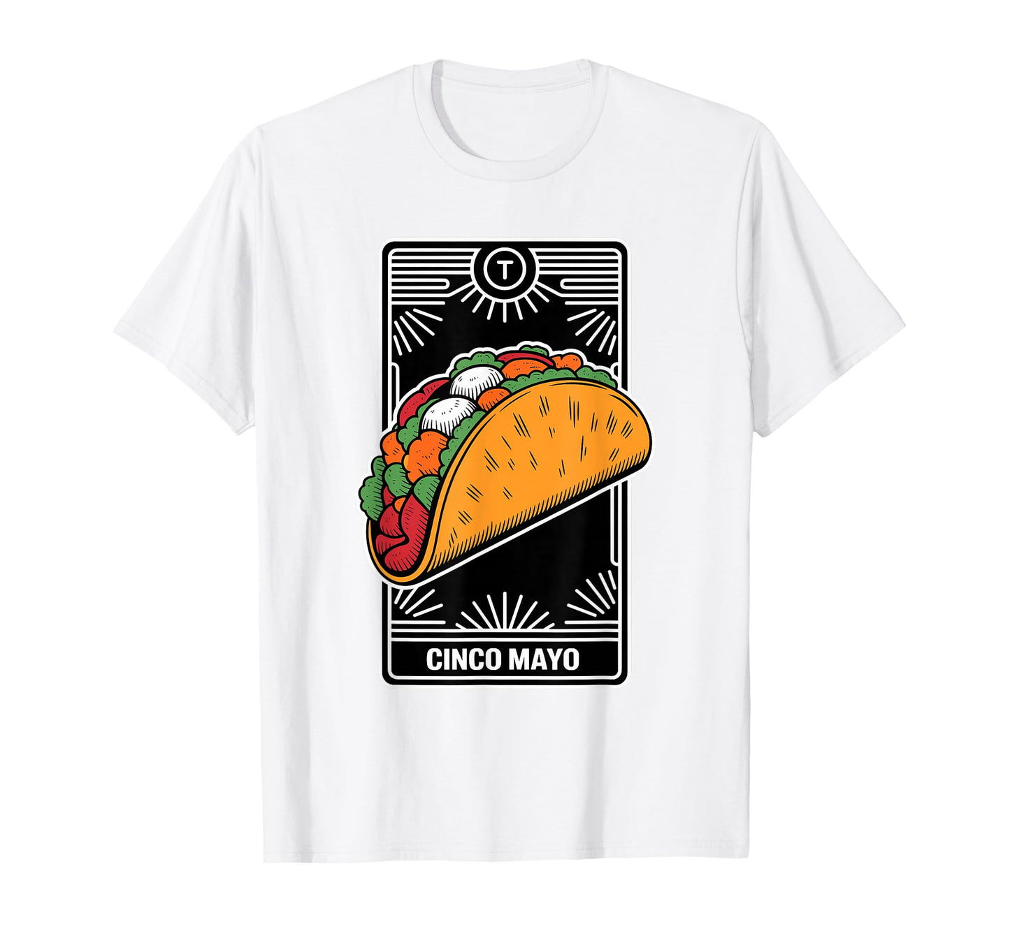 The Taco Tarot Card Mystic Foodie T-Shirt T-Shirt