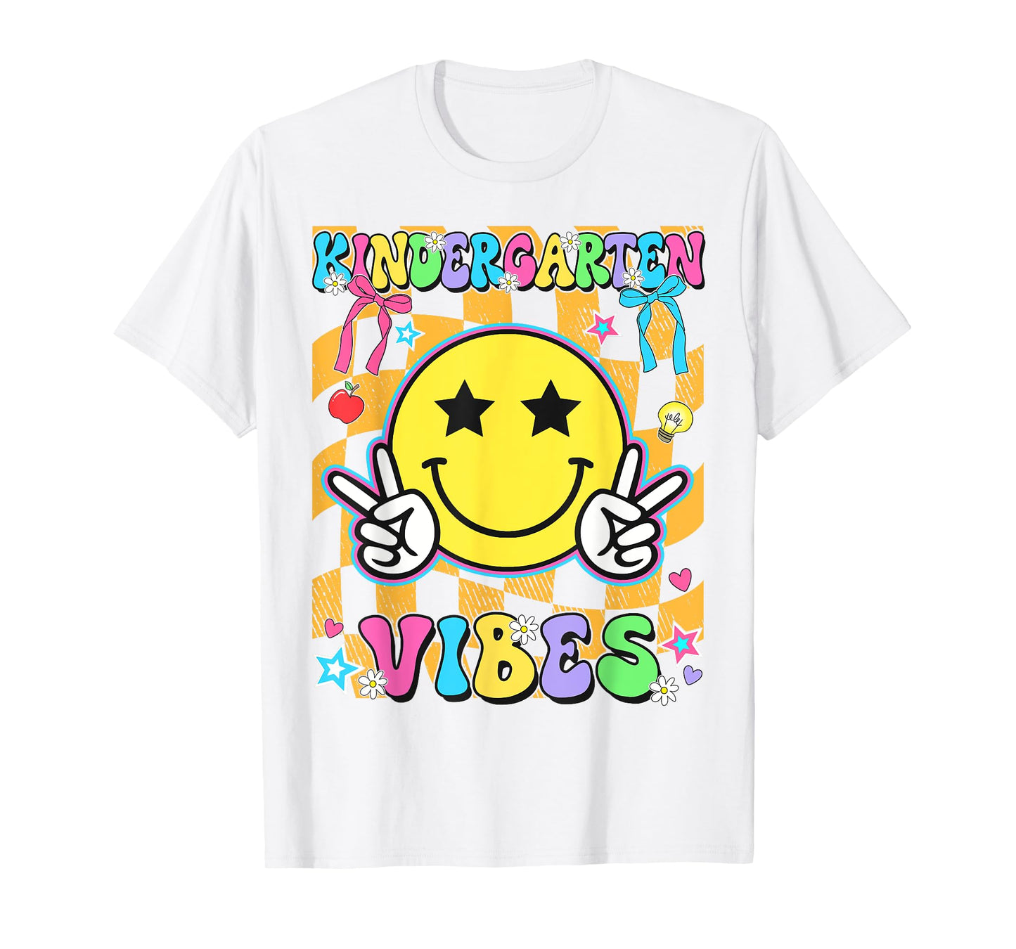 Groovy Kindergarten For Girls Boys Teacher Pre-K Preschool T-Shirt