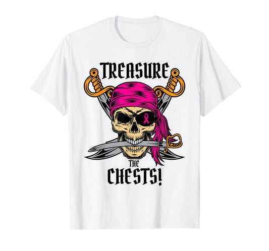 Cool Treasure The Chests Breast Cancer Awareness T-shirt T-Shirt
