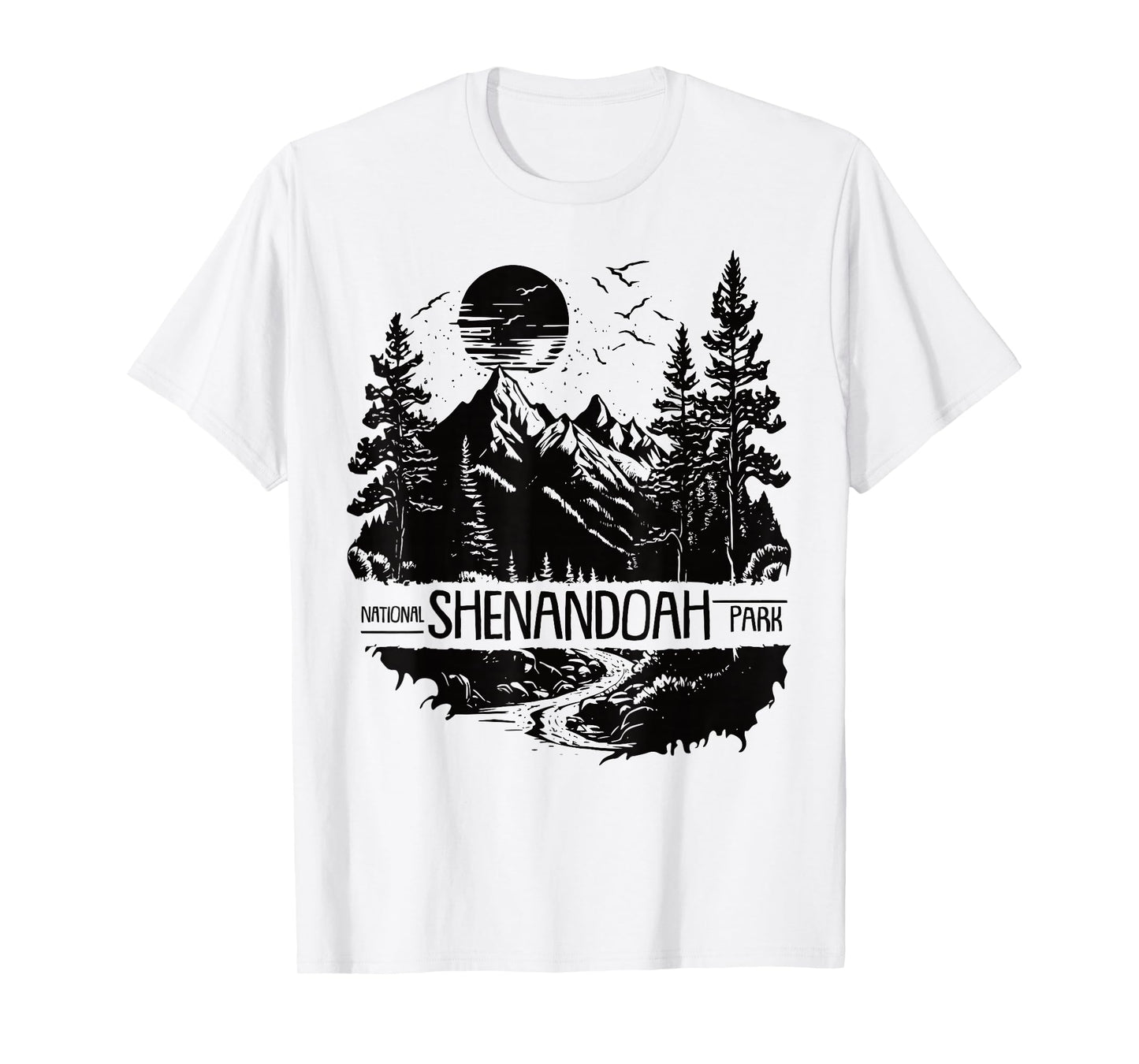 Retro Shenandoah National Park US Vintage Shenandoah T-Shirt