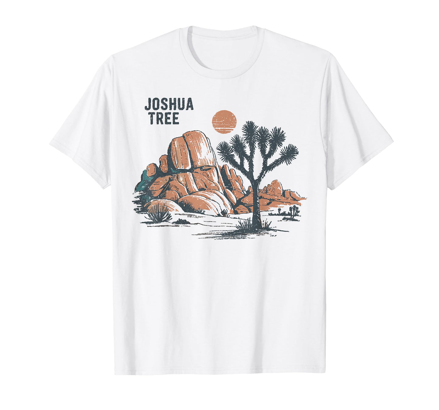 Joshua Tree California Nature Hiking Mountains woman men T-Shirt